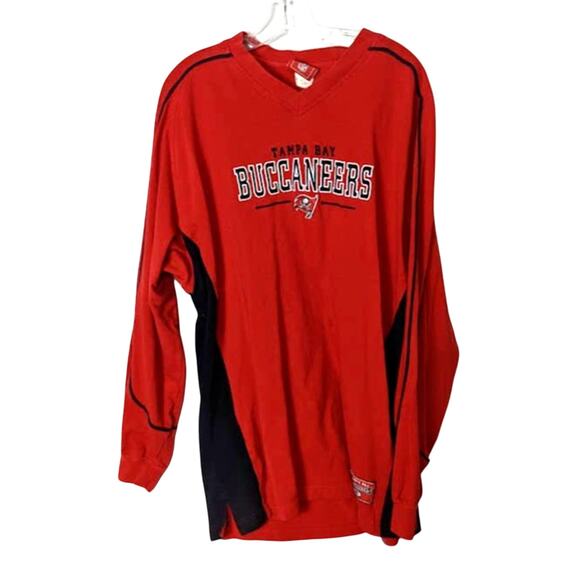 NFL Other - TAMPA BAY BUCCANEERS 2XL V-Neck Pullover Sweatshirt NFL Embroidered